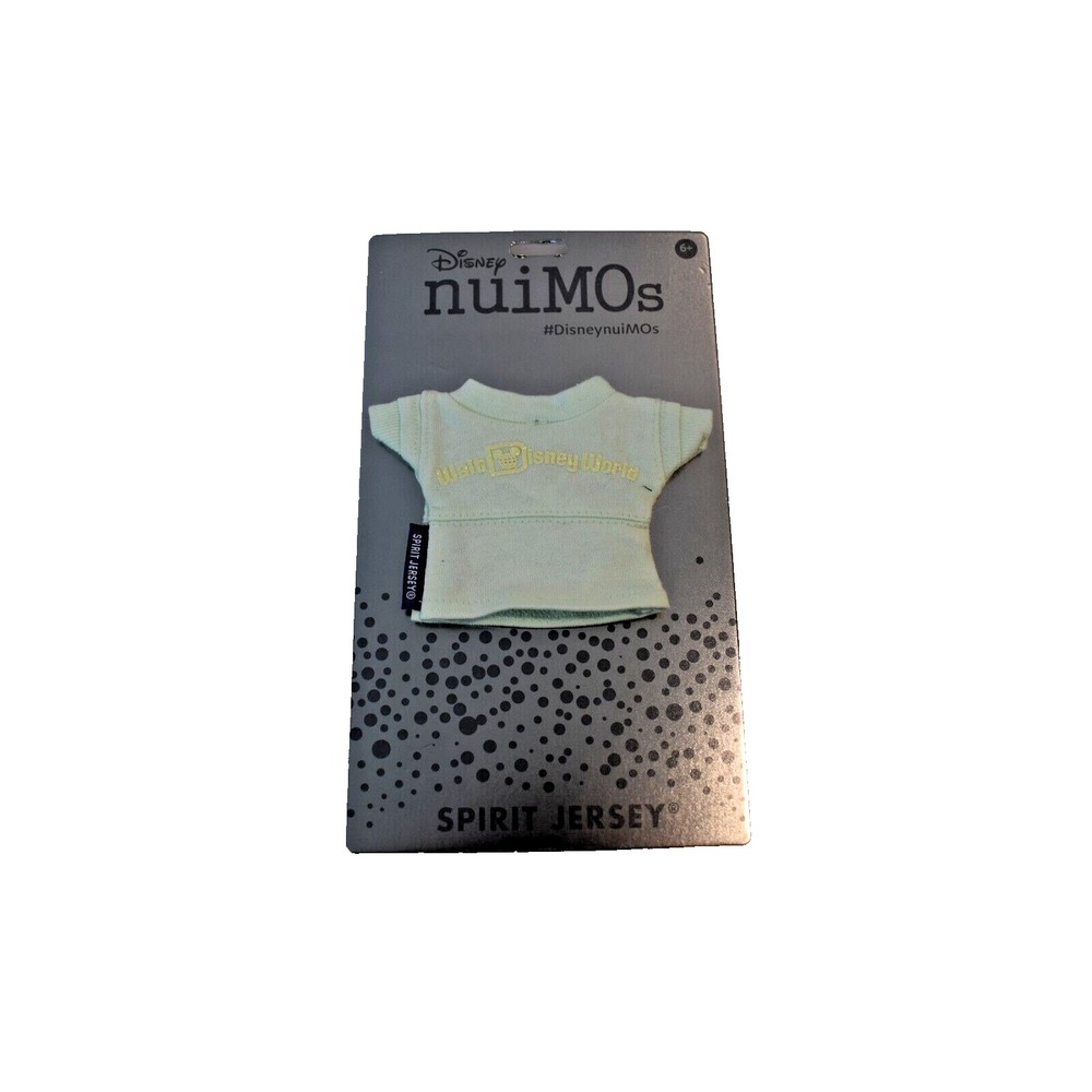 Disney Park nuiMOs Outfit Mint Green Spirit Jersey Walt Disney World New on Card